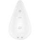 SATISFYER - VIBRATORE GOCCIA DI RUGIADA LAY-ON BIANCO