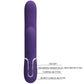 PRETTY LOVE - PERLITA VIBRATORE G-SPOT 3 IN 1 MULTIFUNZIONE VIOLA