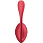 SATISFYER - SHINY PETAL STIMOLATORE CON TELECOMANDO G-POINT ROSSO APP GRATUITA