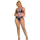 SUBBLIME - 952358 VESTITO A RETE CON COLLO ALTO ARCOBALENO TAGLIA UNICA