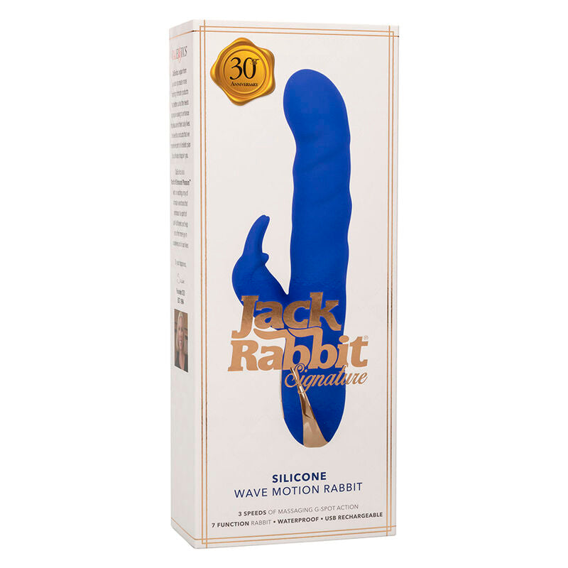 CALEXOTICS - JACK RABBIT VIBRATORE WAVE MOTION BLU