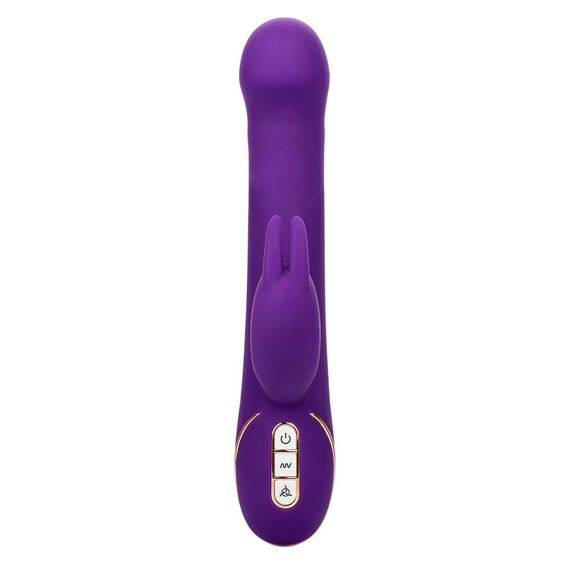 CALEXOTICS - JACK RABBIT VIBRATORE E STIMOLATORE 7 LIVELLI DI VIBRAZIONE E ONDE STIMOLANTI BLU