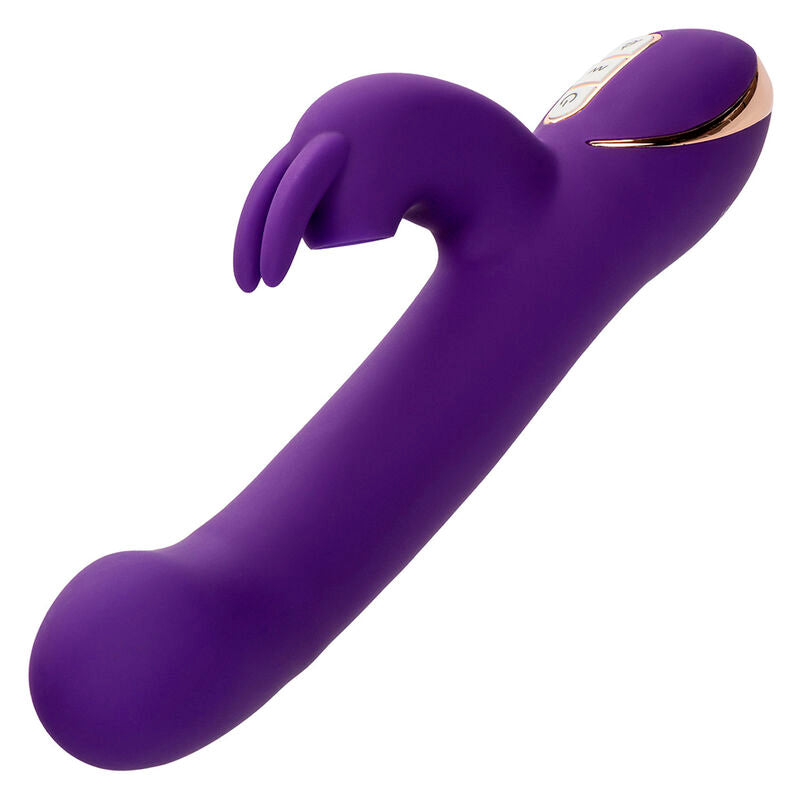 CALEXOTICS - JACK RABBIT VIBRATORE E STIMOLATORE 7 LIVELLI DI VIBRAZIONE E ONDE STIMOLANTI BLU
