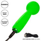 CALEXOTICS - NEON VIBES BUBBLY VIBE IL MINI MASSAGGIATORE 10 VIBRAZIONI VERDE