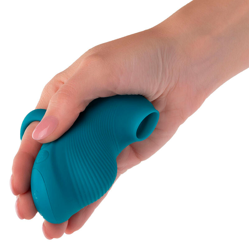 CALEXOTICS - ENVY MASSAGGIATORE PALLA ROTANTE PORTATILE 7 VIBRAZIONI BLU