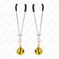 KINK - PINZE PER CAPEZZOLI A CAMPANA SOTTILE ORO 7 CM