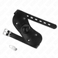 KINK - MASCHERA BOCCA BALL GAG CON SERRATURA REGOLABILE 42-60 CM