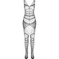 PASSION - BS 102 BODYSTOCKING NERO TAGLIA UNICA