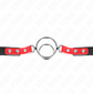 KINK - GAG CON O-RING MULTIPLI 4/4,8 CM ROSSO 38 X 56 CM