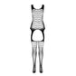 PASSION - BS 104 BODYSTOCKING BIANCO TAGLIA UNICA
