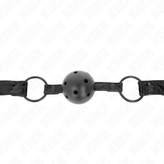 KINK - PALLA CON FANTASIA DIAMANTATA 4.5 CM MODELLO GAG 3 64.5 CM REGOLABILE 42-60 CM