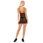 LIVCO CORSETTI FASHION - RAMLAH CF 90462 CHEMISE + PERIZOMA NERO L/XL