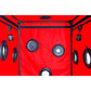 SECRET DOME - KINK CLUB CABIN SCANDALE NERO E ROSSO