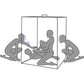 SECRET DOME - KINK CLUB CABIN SCANDALE VIOLA