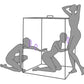 SECRET DOME - KINK CLUB CABIN SCANDALE VIOLA
