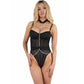 LIVCO CORSETTI FASHION - RUBIKA LC XG079 BODY CON GIROCOLLO NERO XL