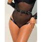 SUBBLIME - 953690 MANETTE CON CINTURA BONDAGE NERE TAGLIA UNICA