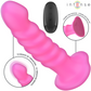 INTENSE - VIBRATORE CINDY TAGLIA L DESIGN A SPIRALE 10 VIBRAZIONI ROSA TELECOMANDO