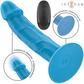 INTENSE - PHOEBE VIBRATORE REALISTICO 10 VIBRAZIONI TELECOMANDO BLU