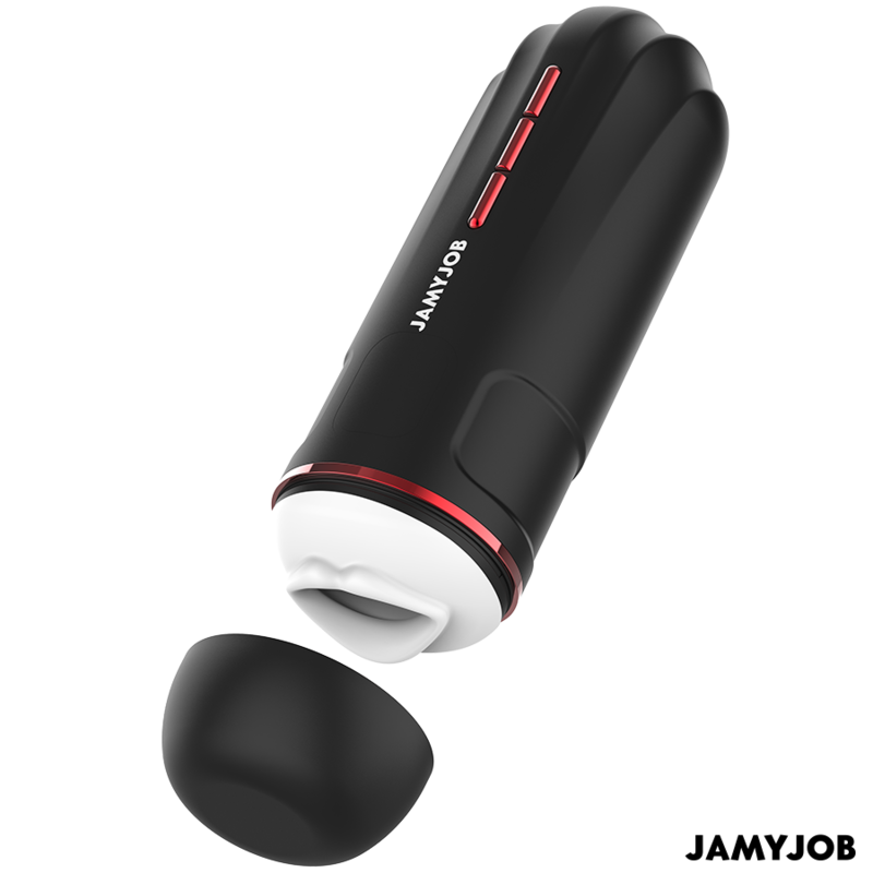 JAMYJOB - MEGABITE MASTURBATORE AUTOMATICO PER LA BOCCA 5 MODALITÀ ONDE E VIBRAZIONI STIMOLANTI