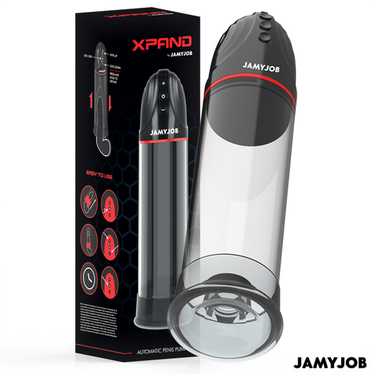 JAMYJOB - POMPA AUTOMATICA XPAND 3 LIVELLI DI ONDE STIMOLANTI GRIGIO