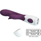 PRETTY LOVE - BUTTERFLY KISS VIBRATORE RABBIT E STIMOLATORE PUNTO G VIOLA
