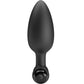 PRETTY LOVE - VIBRA BUTT PLUG 2 PLUG ANALE 10 VIBRAZIONI NERO
