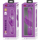 PRETTY LOVE - VIBRATORE E STIMOLATORE MULTIFUNZIONE 4 IN 1 VIOLA