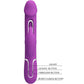 PRETTY LOVE - KAMPAS 3 IN 1 MULTIFUNZIONE VIBRATORE CONIGLIO VIOLA