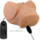 CRAZY BULL - VIBRATORE EMILIA ASS CON VAGINA E ANO REALISTICI CARNE TELECOMANDO