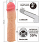 PRETTY LOVE - STEVENSON GUAINA PER PENE CON ESTENSIONE DA 7,6 CM FLESH