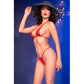 CHILIROSE - CR 4840 MICRO BIKINI ROSSO S/M