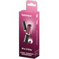SATISFYER - PRO 2 KISS WAVE STIMOLATORE CLITORIDEO GRANATO / NERO