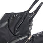SUBBLIME - 955465 CORPO IN PELLE NERA CON CERNIERA L/XL