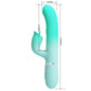 PRETTY LOVE - VIBRATORE MULTIFUNZIONE CONIGLIO GIGI VERDE ACQUA