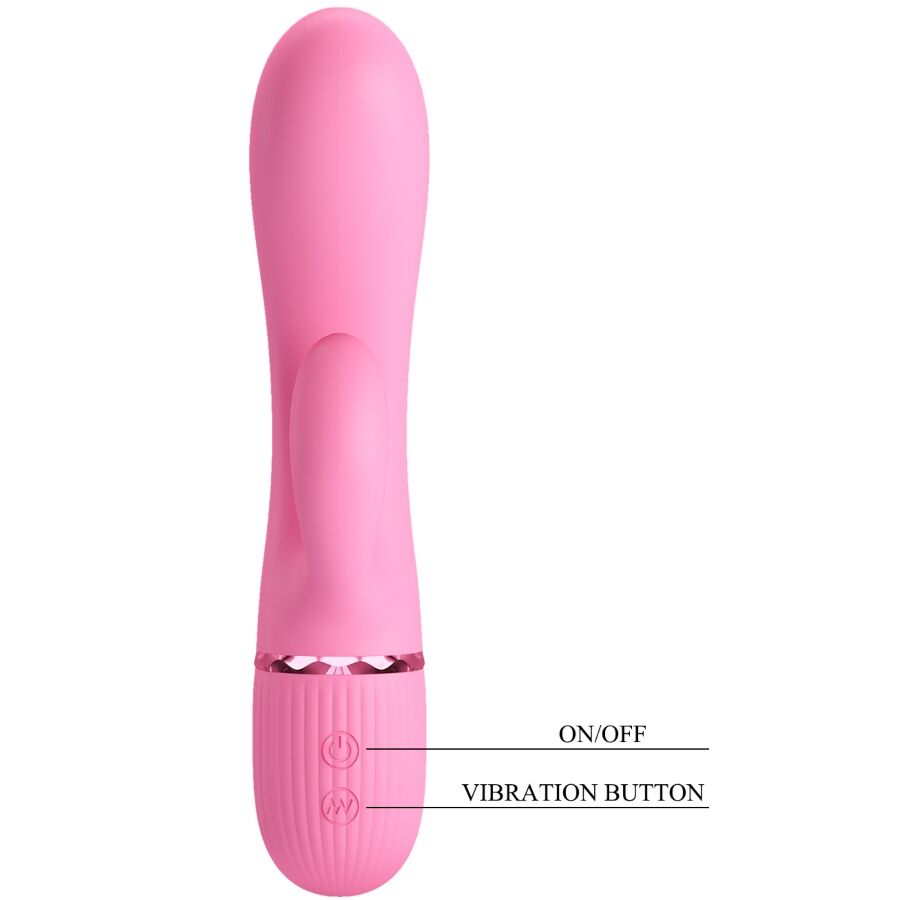 PRETTY LOVE - VIBRATORE CONIGLIO MARSKI E PUNTO G ROSA