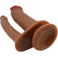 PRETTY LOVE - GORAN DOPPIO DILDO REALISTICO NATURALE MULATO
