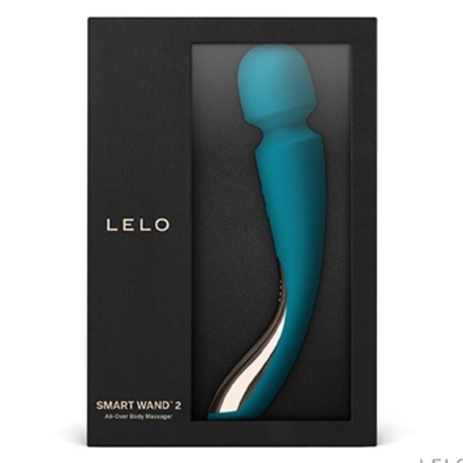 LELO - MASSAGGIATORE SMART MEDIUM WAND 2 AQUA
