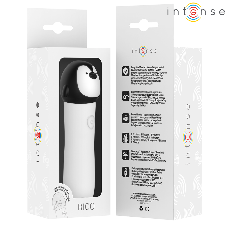 INTENSO - RICCO VIBRANTE PROIETTILE PINGUINO