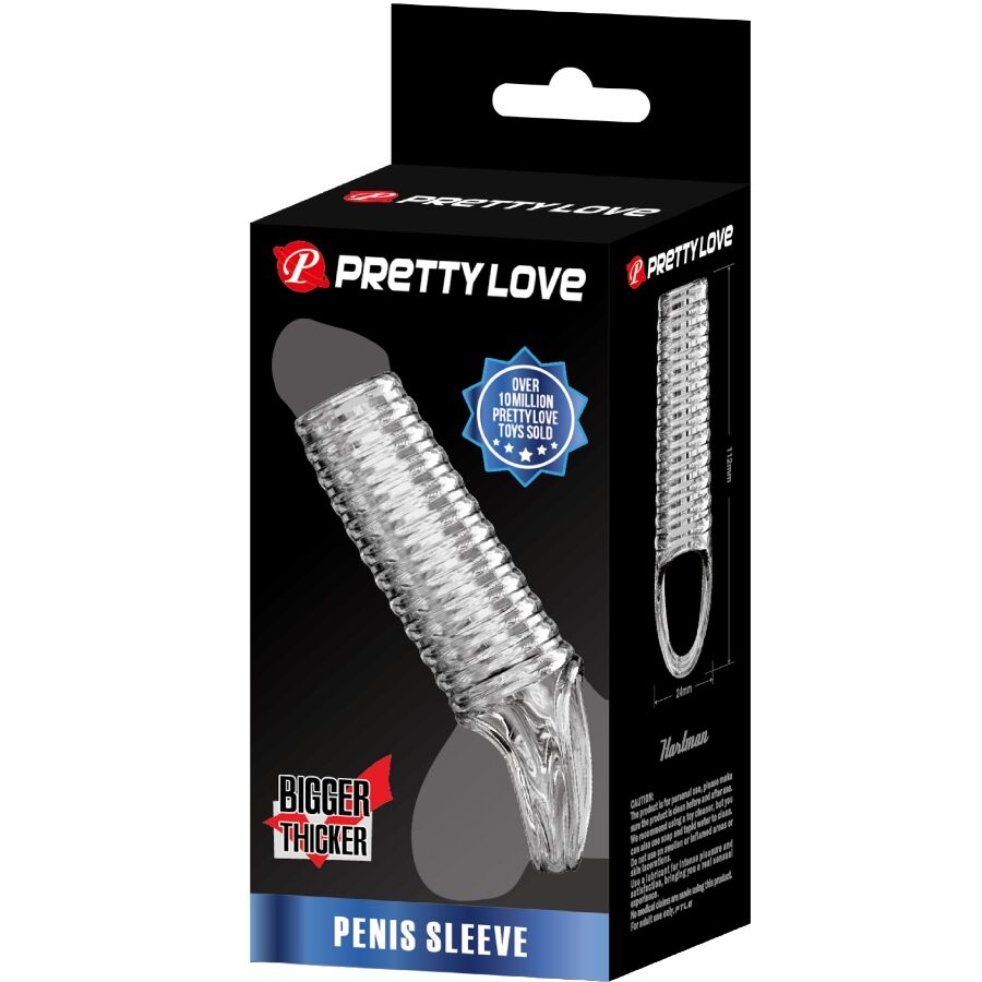 PRETTY LOVE - GUAINA PER PENE HARTMAN TRASPARENTE
