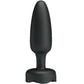 PRETTY LOVE - TARION PLUG ANALE CON LUCE LED NERO 12,5 CM