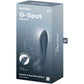SATISFYER - G-SPOT WAVE 4 VIBRATORE PROGRAMMA 12 VIBRAZIONI GRIGIO SCURO