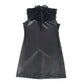 SUBBLIME - 957544 ABITO IN PELLE CON COLLO IN PIZZO NERO S/M