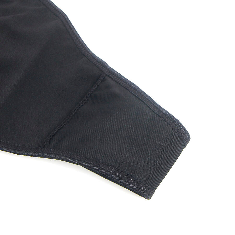 SUBBLIME - 957520 ABITO IN PELLE CON PIZZO FLOREALE NERO S/M