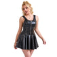 SUBBLIME - 957667 ABITO IN PELLE CON ZIP CUORE NERO S/M