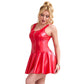 SUBBLIME - 957681 ABITO IN PELLE CON ZIP CUORE ROSSO S/M
