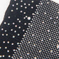 SUBBLIME - 957469SHINE GUANTI TRASPARENTI NERI S/M