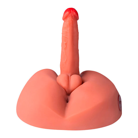 XISE - MIELE DILDO MASTURBATORE REALISTICO CON VIBRAZIONE 25 CM