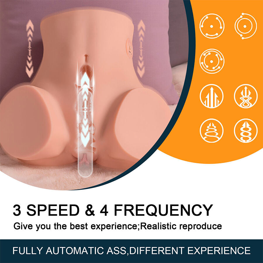 XISE - SYDNI MASTURBATORE VAGINA MULTIPOSIZIONE REALISTICO CON SPINTA