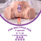 XISE - FENNIE SHAKING MASTURBATORE MULTIPOSIZIONE REALISTICO PER VAGINA E ANO CON VIBRAZIONE